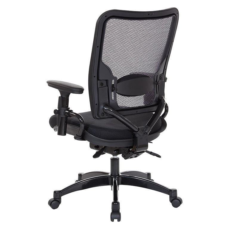 Space Seating by Office Star Products PROFESSIONAL DUAL FUNCTION ERGONOMIC AIRGRID CHAIR - 6806