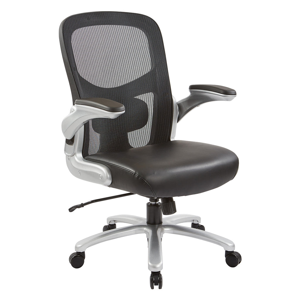 Office Star Big & Tall Double AirGrid Back and Black Mesh Seat Ergonomic  Chair - Everything For Offices