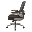 Silla con respaldo de malla para personas grandes y altas Pro Line II de Office Star Products - 69227-3M
