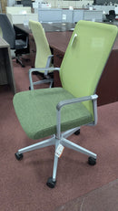 USED 9to5 Seating Mila Task Chair – Green Mesh Back Office Chair