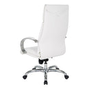 Pro Line II by Office Star SILLA EJECUTIVA DE RESPALDO ALTO DE LUJO - 7250-R101