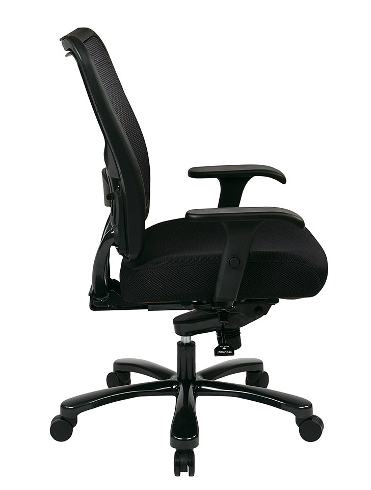 Space Seating by Office Star DOUBLE AIRGRID BIG & TALL ERGONOMIC CHAIR - 75-37A773