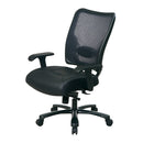 Sillón ergonómico Space Seating de Office Star BIG & TALL con respaldo AIRGRID doble - 75-47A773