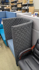 USED NaughtOne Cloud Step Privacy Sofa – Blue Fabric