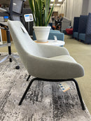 Lilly Upholstered Mid Back Lounge Chair from 9to5 Seating