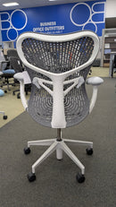 USED Herman Miller Mirra 2 Gray Task Chair – Butterfly Back and Mesh Seat