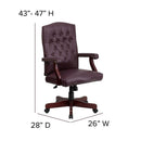 Flash Furniture Martha Washington Executive Chair - Product Photo 4