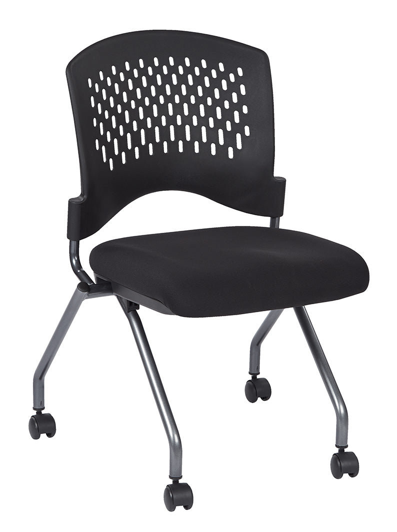 Office Star Deluxe Armless Folding Chair - Product Photo 1