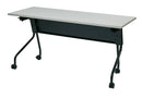 Office Star Products 4" ESTRUCTURA NEGRA CON CUBIERTA GRIS - 84224BG