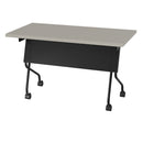 Office Star Products 4" ESTRUCTURA NEGRA CON CUBIERTA GRIS - 84224BG