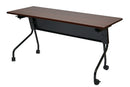Office Star Products Armazón NEGRO de 4" CON TAPA DE CAOBA - 84224BM
