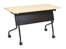 Office Star Products MESA DE ARCE CON ESTRUCTURA NEGRA DE 4" - 84224BP