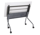 Office Star Products 4" ESTRUCTURA DE TITANIO CON TAPA GRIS - 84224TG