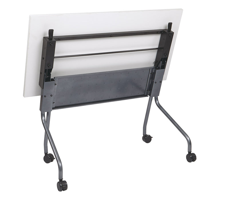 Office Star Products 4" TITANIUM FRAME WITH GREY TOP - 84224TG