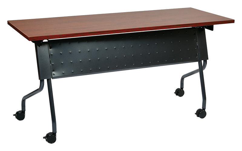 Office Star Products 5" TITANIUM FRAME WITH CHERRY TOP - 84225TC