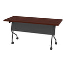 Office Star Products ESTRUCTURA DE TITANIO DE 5" CON CUBIERTA DE CAOBA - 84225TM