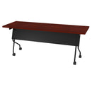 Office Star Products Marco Negro de 56" con Tapa Color Cereza - 84226BC