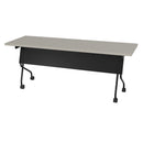 Office Star Products 6" MARCO NEGRO CON CUBIERTA GRIS - 84226BG