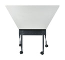 Office Star Products MESA TRAPEZOIDAL DE 46.5" DE ANCHO - 842PZ24TG