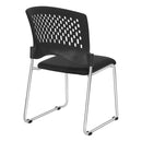 Pro Line II de Office Star Products SILLÓN DE VISITAS CON RESPALDO DE PLÁSTICO - 8455C2-30
