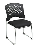 Pro Line II de Office Star Products SILLÓN DE VISITAS CON RESPALDO DE PLÁSTICO - 8455C2-30