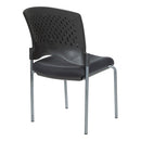Silla de visita sin brazos Pro Line II de Office Star Products CON ACABADO DE TITANIO - 84720-30