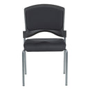 Silla de visita sin brazos Pro Line II de Office Star Products CON ACABADO DE TITANIO - 84720-30