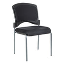 Silla de visita sin brazos Pro Line II de Office Star Products CON ACABADO DE TITANIO - 84720-30