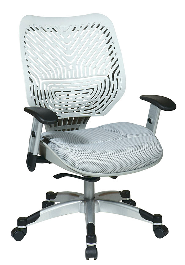 Space Seating by Office Star UNIQUE SELF ADJUSTING ICE SPACEFLEX BACK MANAGERS CHAIR - 86-M22C625R