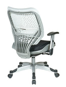 Silla ejecutiva Space Seating by Office Star con respaldo Spaceflex exclusivo autoajustable ICE - 86-M32C625R