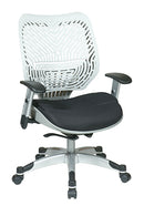 Silla ejecutiva Space Seating by Office Star con respaldo Spaceflex exclusivo autoajustable ICE - 86-M32C625R