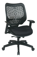 Silla con respaldo SpaceFlex autoajustable de la serie REVV de Office Star - 86-M33BN2W