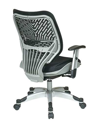 Space Seating by Office Star UNIQUE SELF ADJUSTING RAVEN SPACEFLEXMANAGERS CHAIR - 86-M33C625R