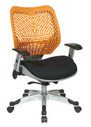 Silla de oficina REVV Series con respaldo SpaceFlex autoajustable de Office Star - 86-M35C625R