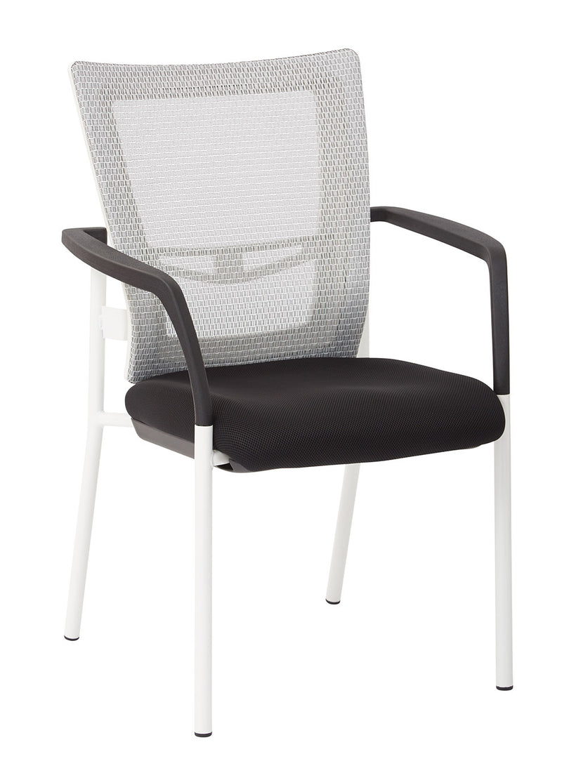 Pro Line II by Office Star Products PROGRID® MESH BACK VISITORS CHAIR - 8810W