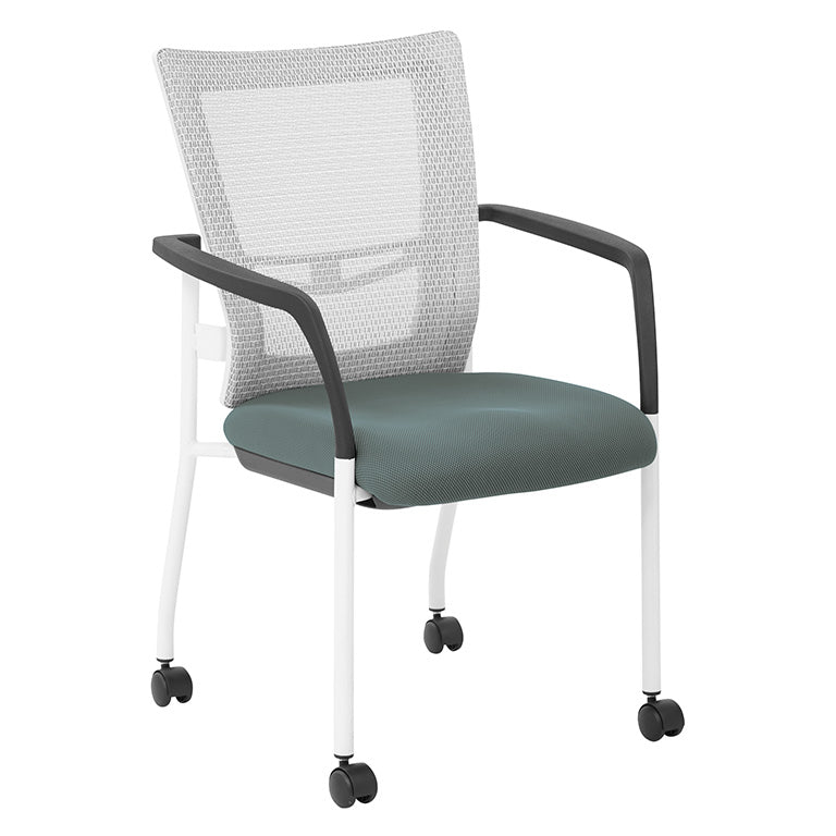 Pro Line II by Office Star Products PROGRID® MESH BACK VISITORS CHAIR - 8840W