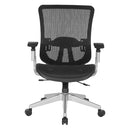 Office Star Products - Black Vertical Mesh Seat and Back Manager's Chair - 889-T11N6421R
