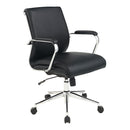 Pro Line II de Office Star Products SILLA EJECUTIVA DE RESPALDO MEDIO - 920351C-R