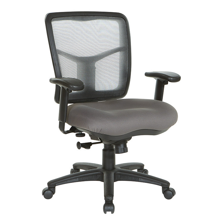 Pro Line II by Office Star Products AIR MIST MESH BACK MANAGER'S CHAIR - 92555