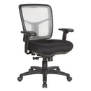 Pro Line II de Office Star Products SILLA EJECUTIVA CON RESPALDO DE MALLA AIR MIST - 92555
