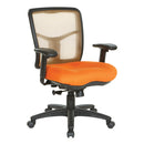 Pro Line II de Office Star Products SILLA EJECUTIVA CON RESPALDO DE MALLA AIR MIST - 92555