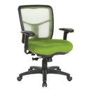 Pro Line II de Office Star Products SILLA EJECUTIVA CON RESPALDO DE MALLA AIR MIST - 92555