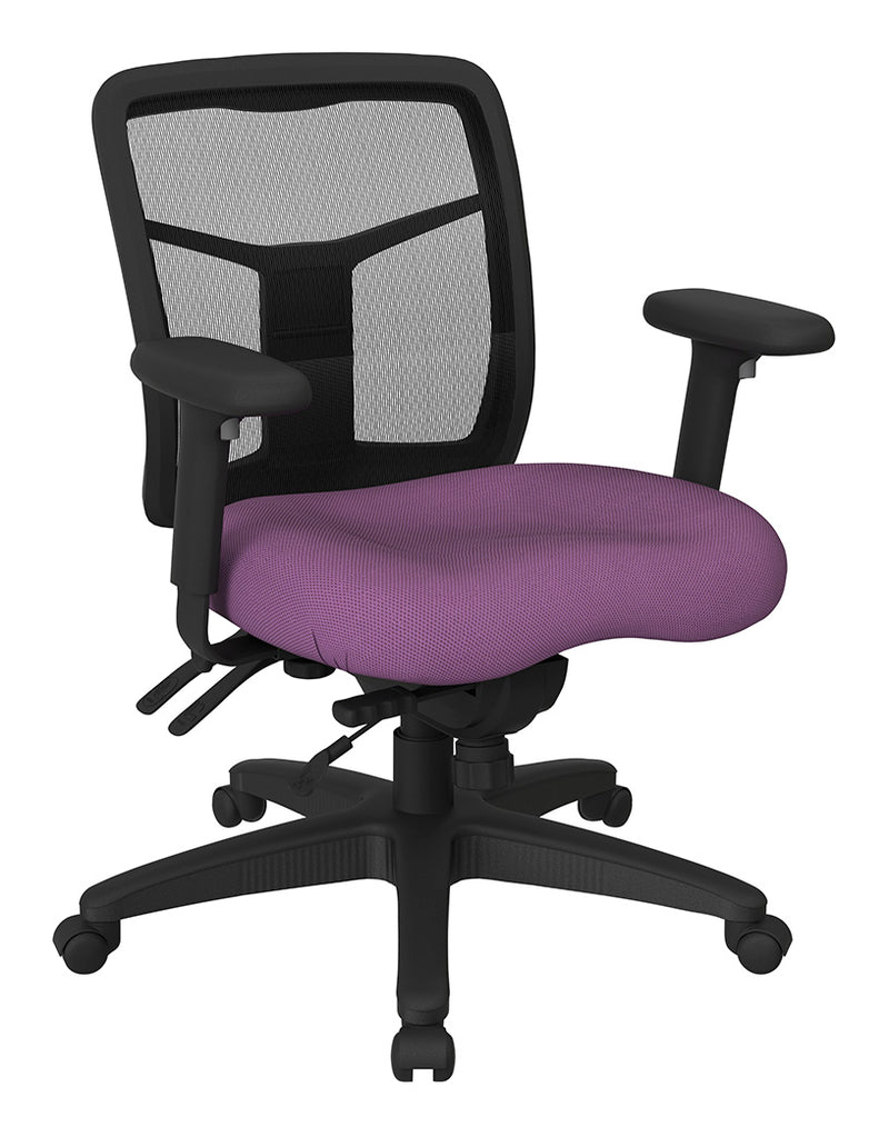 Pro Line II by Office Star Products PROGRID® MID BACK MANAGERS CHAIR - 92893