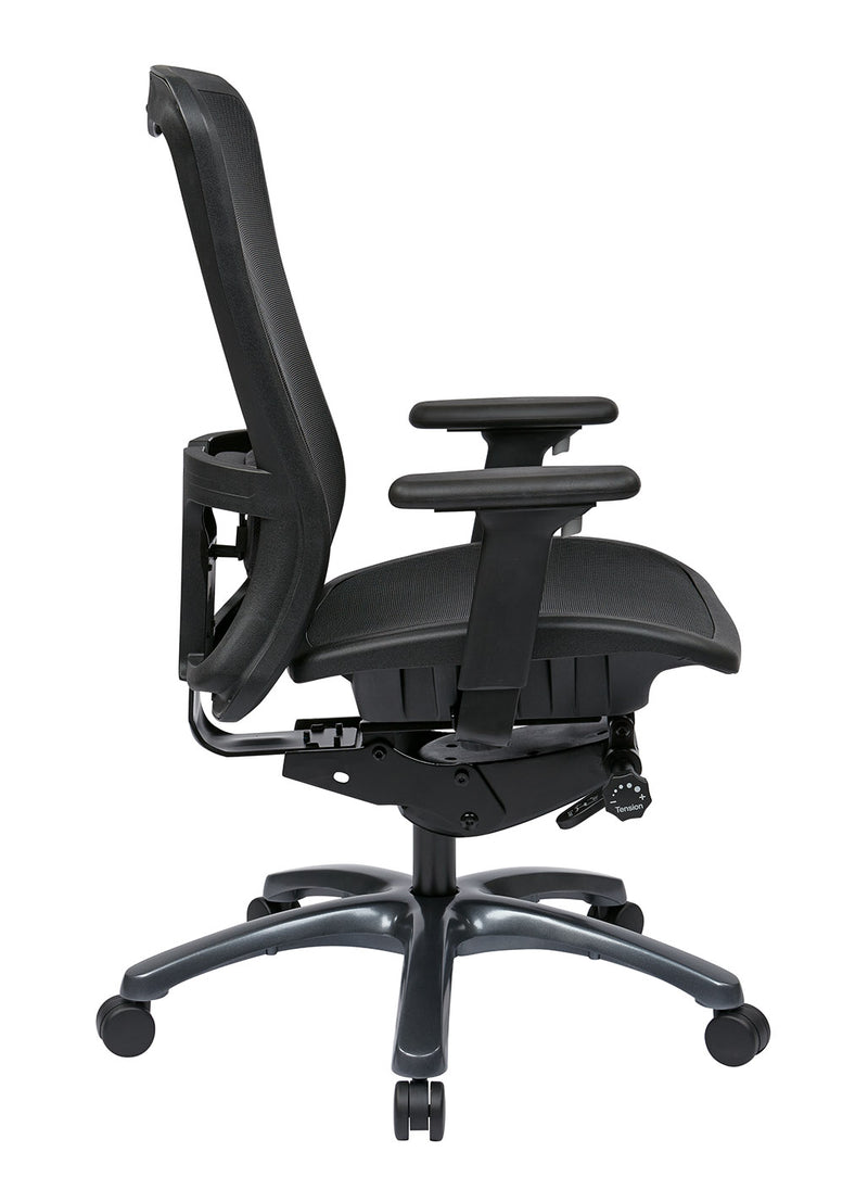 Pro Line II by Office Star Products PROGRID HIGH BACK CHAIR - 93720