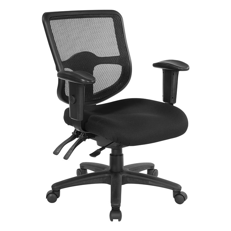 Pro Line II by Office Star Products ERGONOMIC TASK CHAIR WITH PROGRID® BACK - 98344-30