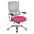 Pro Line II by Office Star Products Breathable White Vertical Mesh Chair - 99661W