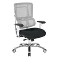 Pro Line II by Office Star Products Breathable White Vertical Mesh Chair - 99661W