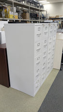 Clearance HON H315.P.Q Vertical File Cabinet – 5 Drawers – Light Grey