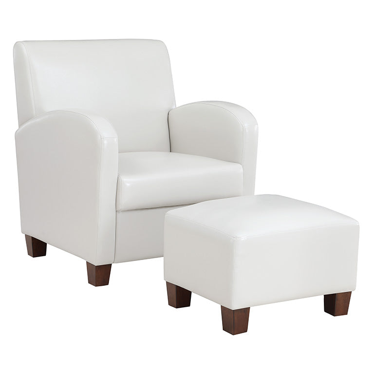 Ave Six by Office Star Products AIDEN CHAIR & OTTOMAN - ADN
