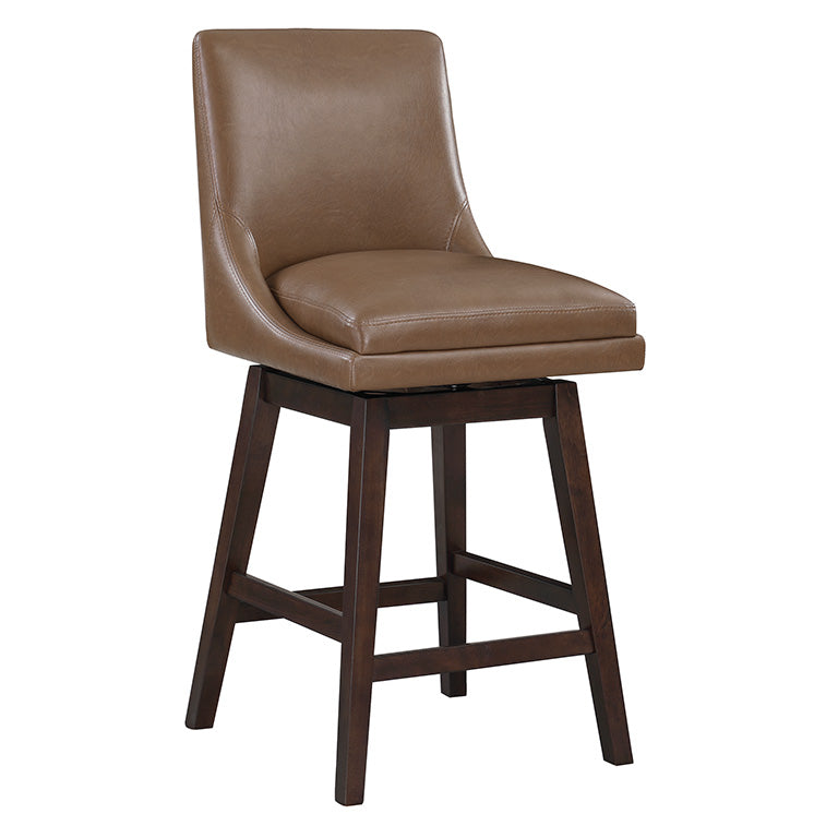 Ave Six by Office Star Products ALLINGHAM 26" SWIVEL COUNTER STOOL - ALH26DW-PD